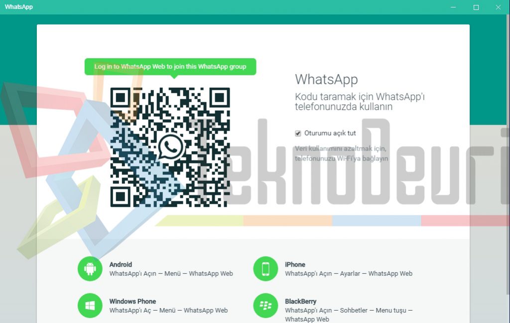 WhatsApp Web Uygulaması