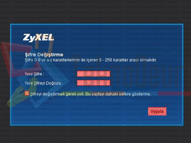 Zyxel modem kurulumu nasıl yapılır